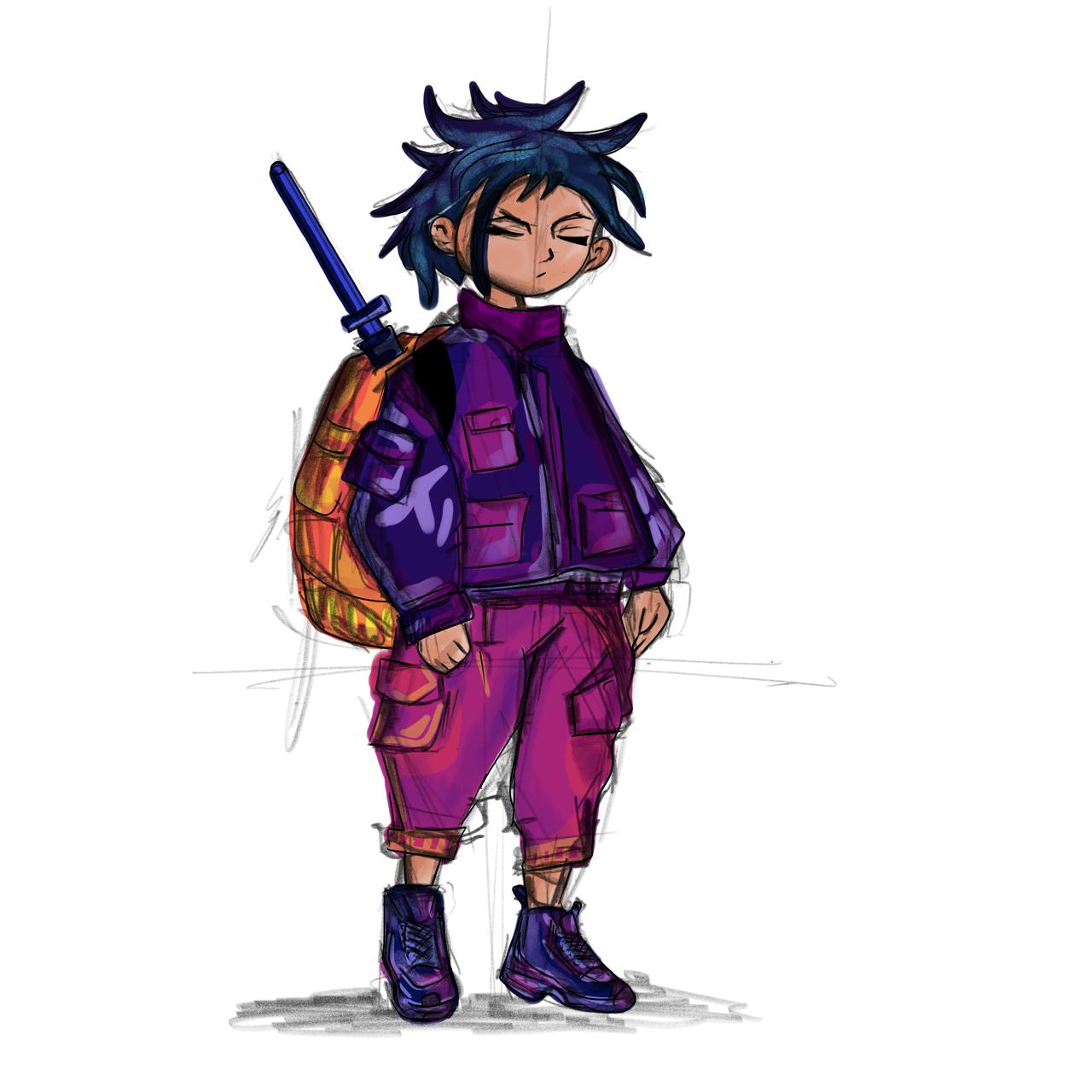 Coloring and details process