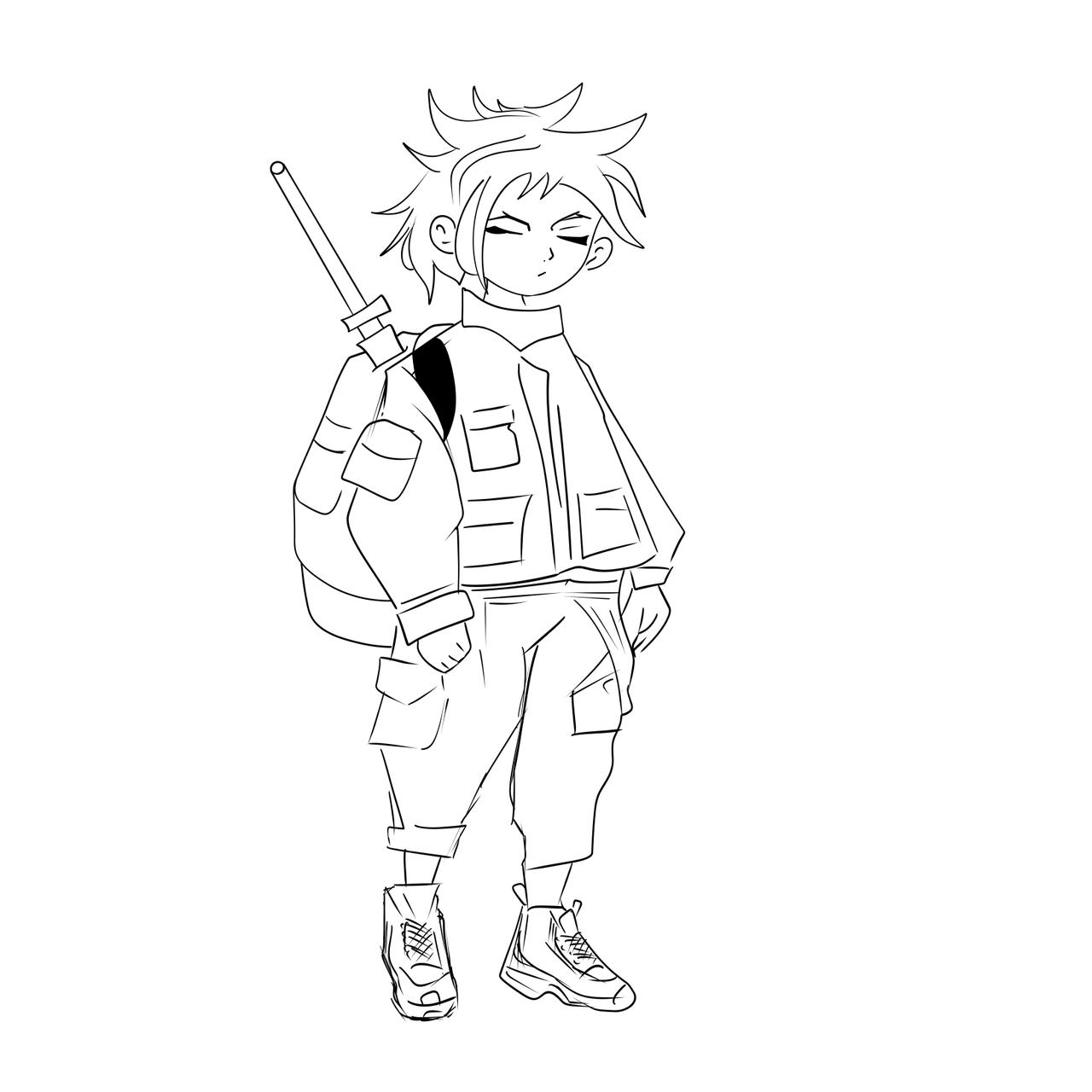 Line art and design process